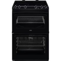 AEG CCX6501ACB Black 5000 series SurroundCook Cooker with Ceramic Hob
