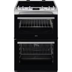 AEG CCX6530ACM Stainless Steel 5000 SurroundCook Cooker with Ceramic Hob