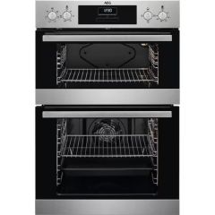 AEG DEX33111EM Stainless Steel SurroundCook Built-in Double Oven