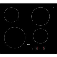 AEG HRX64300CB Black Glass 3000Radiant Ceramic Hob 60Cm 