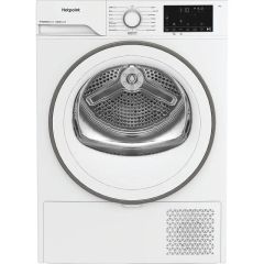 Hotpoint CHD93MWWUK White 9kg Heat Pump Tumble Dryer with PetHairCare