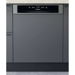 Hotpoint H3B L626 XUK Silver Semi Ingrated Dishwasher
