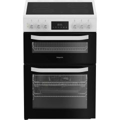 Hotpoint HDE6VDW White 60Cm Double Oven