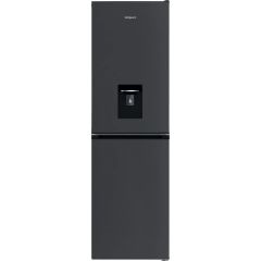 Hotpoint HPKH 1261 WX BR4UK Dark Grey No Frost 50/50 Fridge Freezer With Water Dispenser