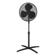 Igenix DF1655BL Black 16 Inch Pedestal Fan, 3 Speed