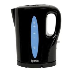 Igenix IG7280 Black 1.7 Litre Cordless Jug Kettle 