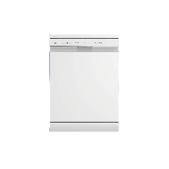 Midea MDWPF1233C(W)-WG-UK White 12 Place Fullsize Dishwasher, 60cm