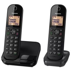Panasonic KX-TGC412EB Black DECT Double Digital Phone With Nuisance Call Block