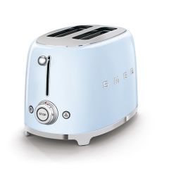 Smeg TSF01PBUK Pastel Blue Two Slice Toaster 