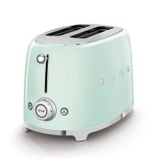 Smeg TSF01PGUK Pastel Green Two Slice Toaster 