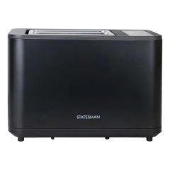 Statesman SKT02918B Black 2 Slice Digital Toaster