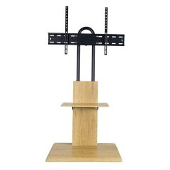 TTAP FS2-OAK Oak TV Pedestal Floor Stand