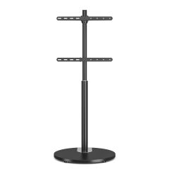 TTAP FSC-BLK Black Pedestal Floor Stand for TV up to 65 inch