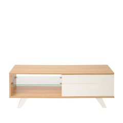 TTAP MIA-1050-0AK Light Oak Miami TV Stand with storage