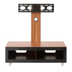 TTAP MUN1050WAL Walnut / Black Munich TV Cabinet 1050mm wide with VESA Arm