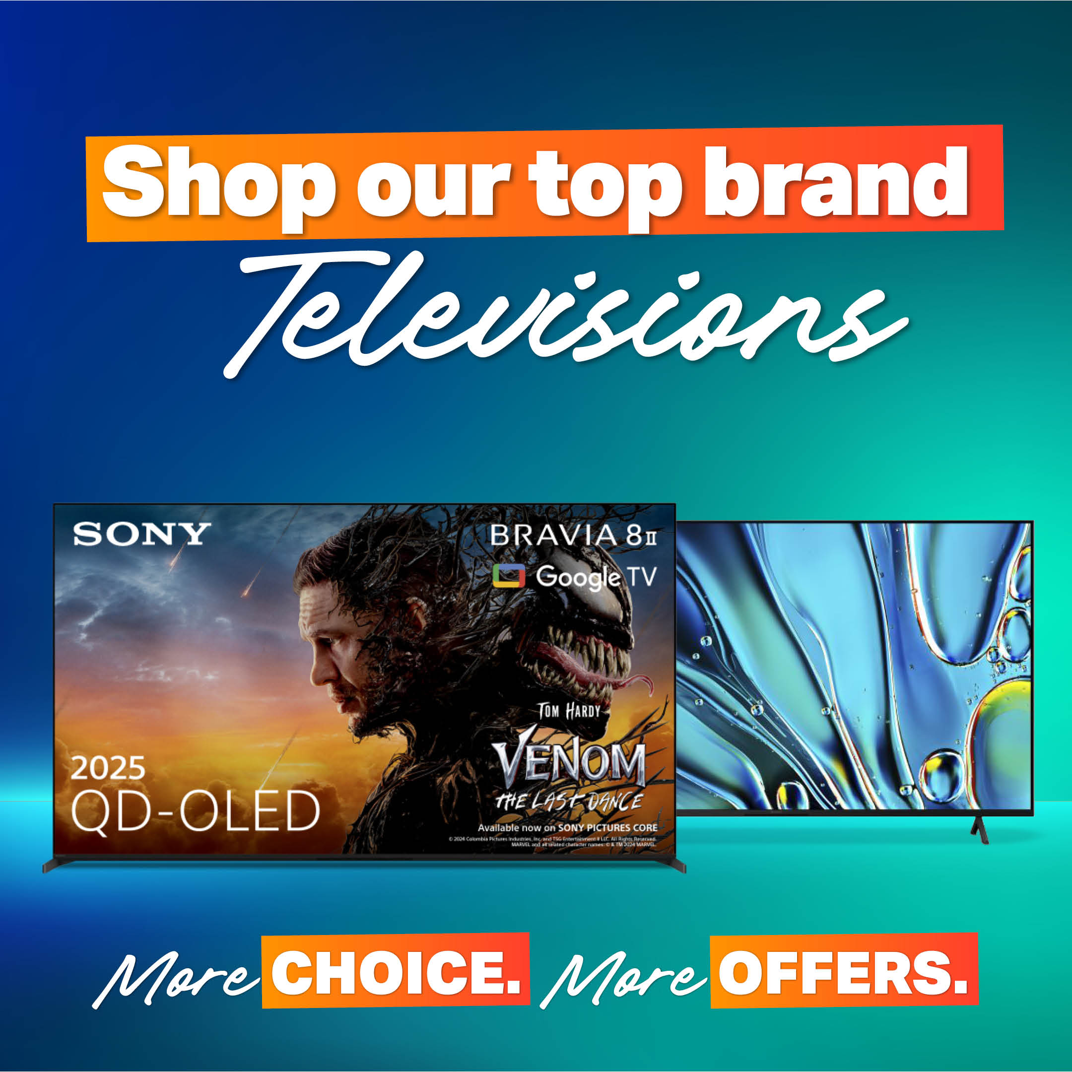 Televisions | More Choice. More Offers.