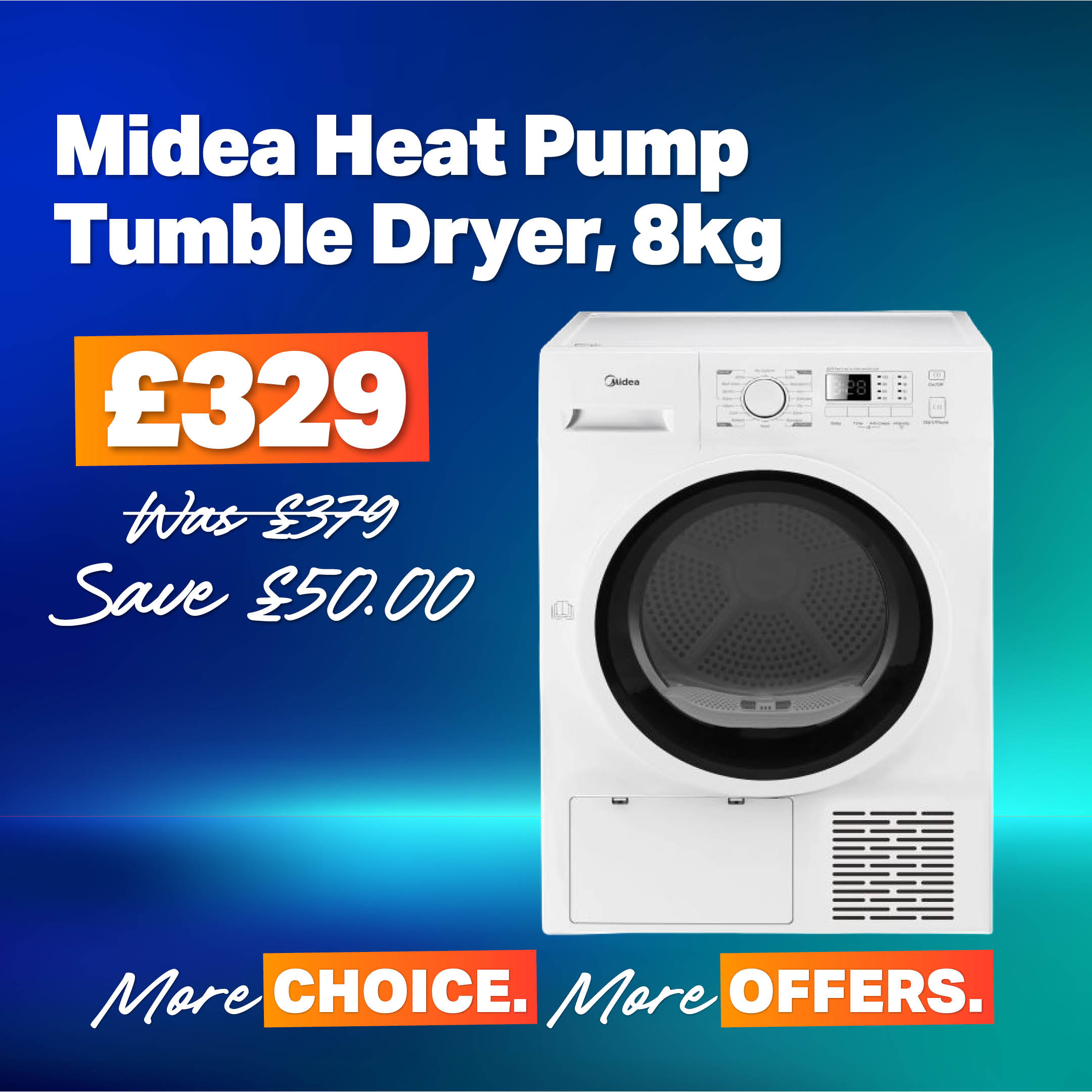 Heat Pump Dryers | More Choice. More Offers.